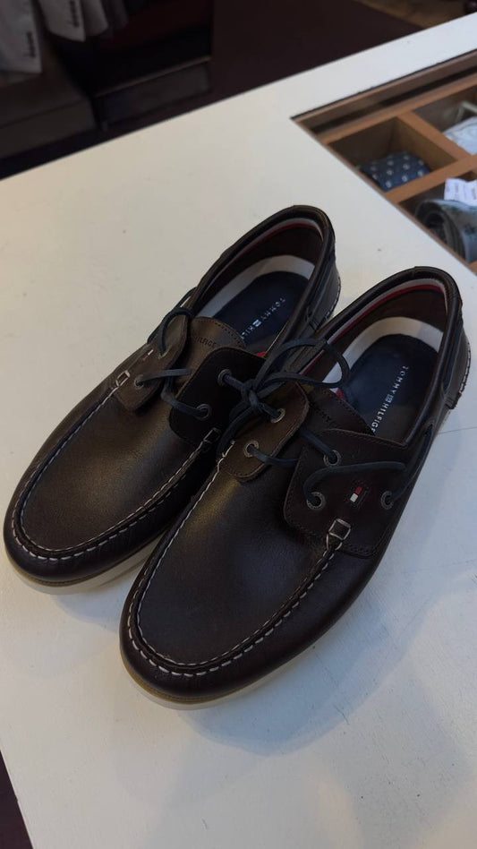 Tommy Hilfiger Classic Leather Driving Moccasins - Cocoa 48 1785934734_092_010289_COCOA