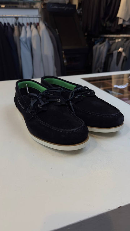 Tommy Hilfiger Essential Leather Driver Moccasins - Desert Sky