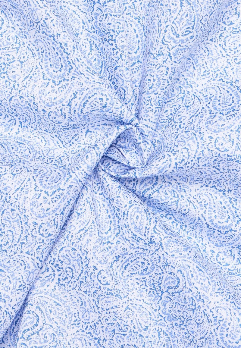 Eterna SLIM FIT Shirt 1020 f171 11 - light blue printed 1SH17728_01-11_detail_big