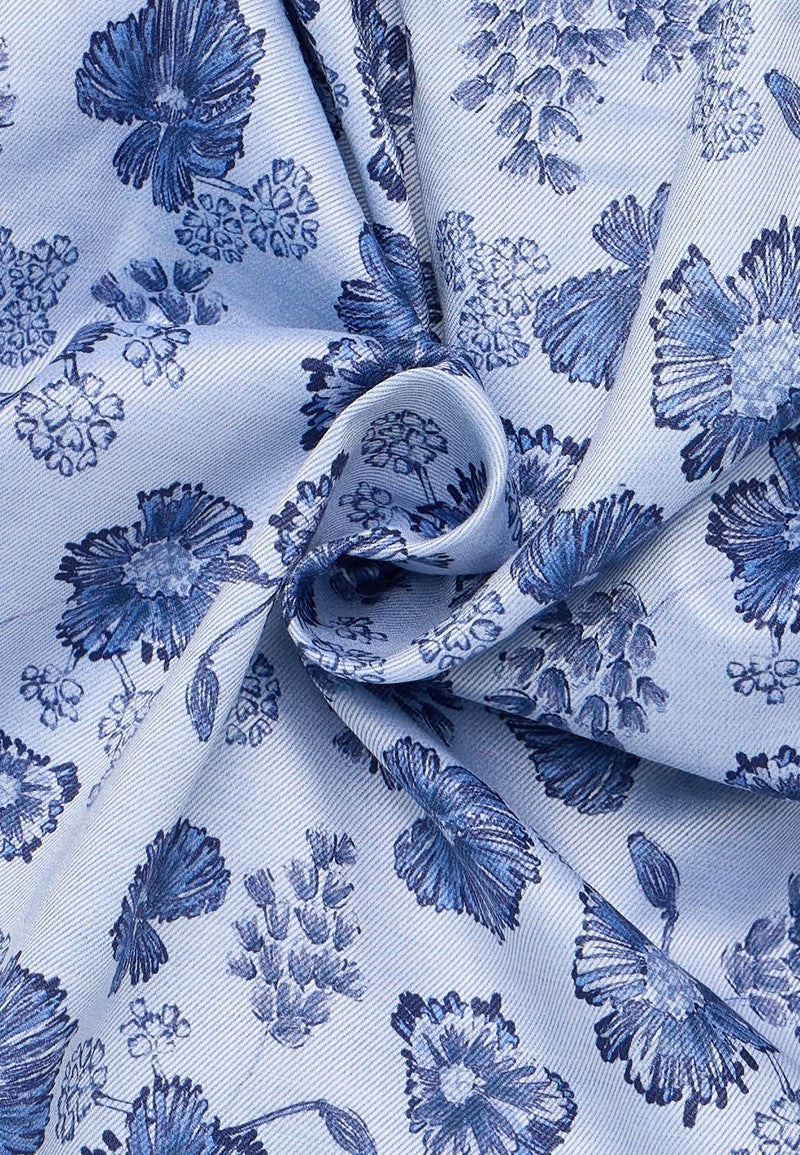 Eterna Slim Fit Shirt 1032/14 F669 - Blue Printed 1SH17748_01-41_detail_big