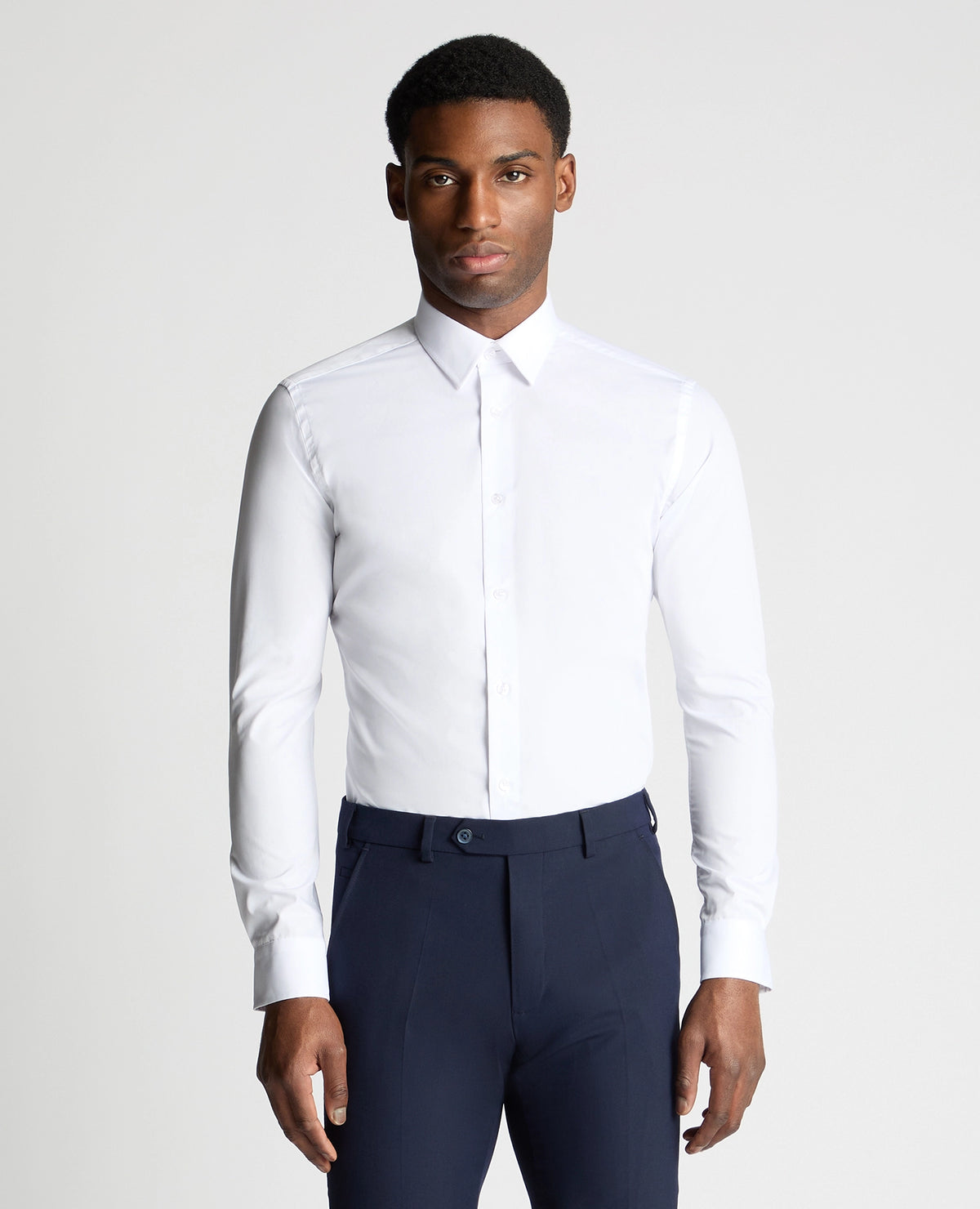 Remus Uomo Rome Formal Shirt - White 1_18625_01_00_1