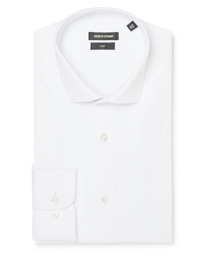 Remus Uomo Rome Formal Shirt - White 1_18625_01_01_1