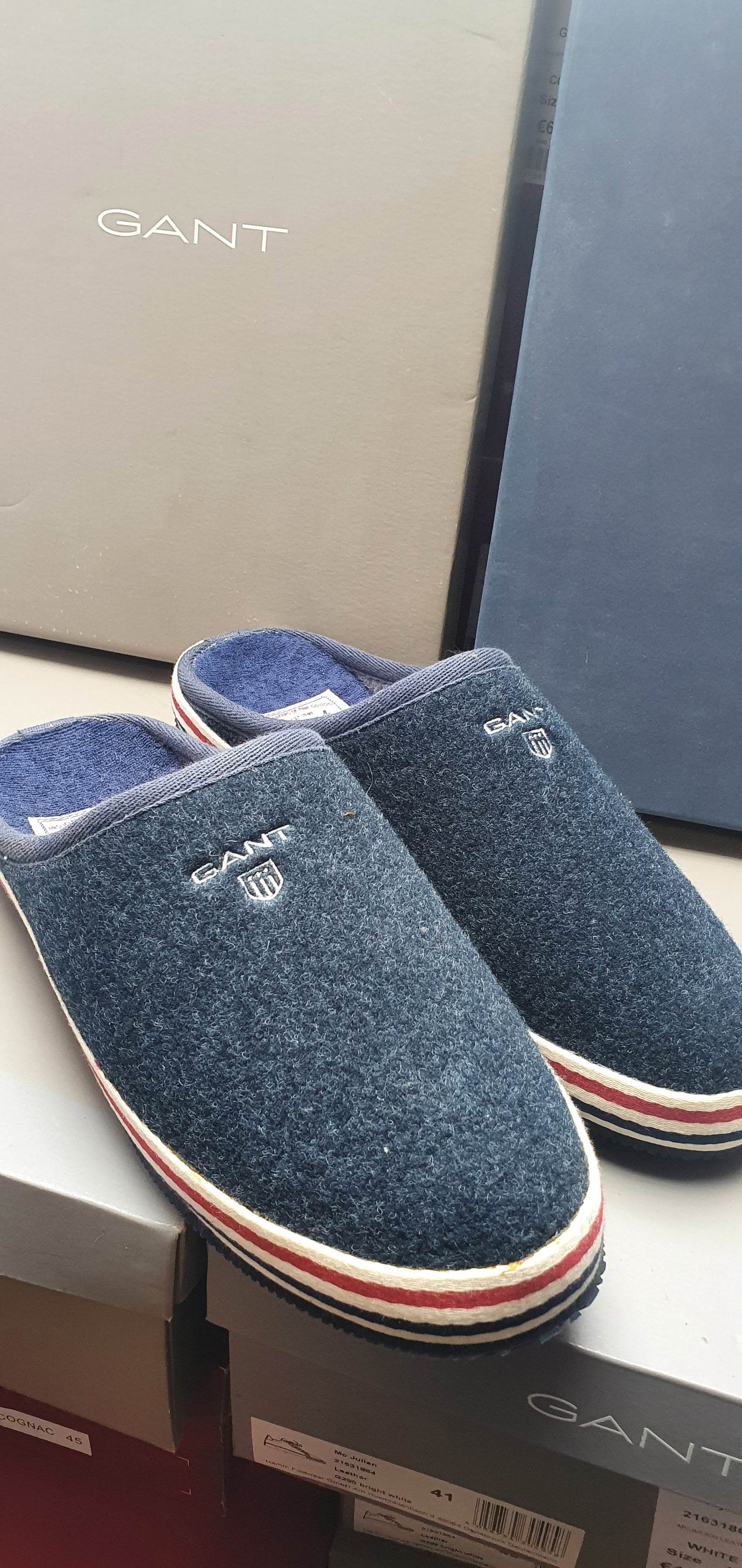 Gant Chester Slipper 11697902 - Navy 20250527_120329