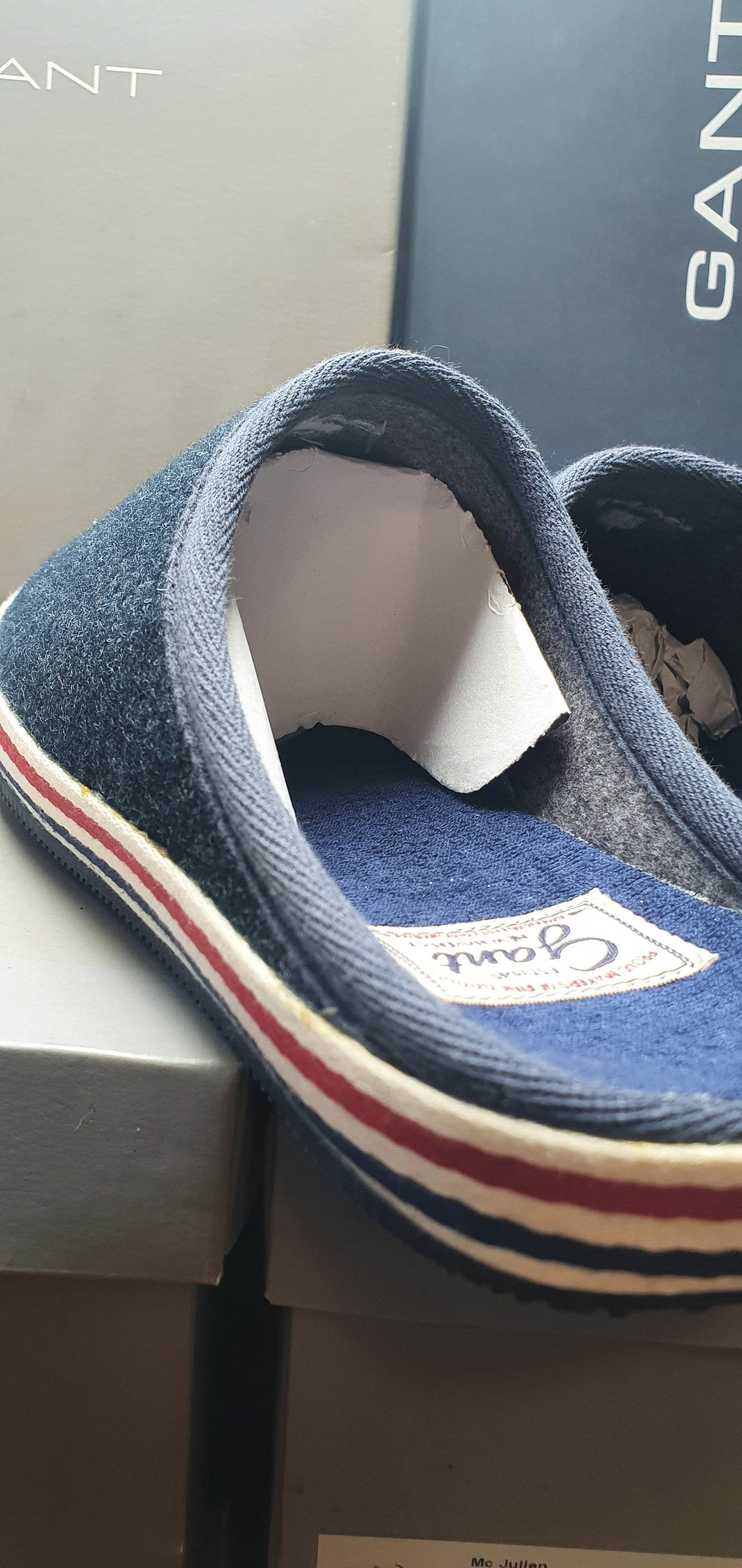Gant Chester Slipper 11697902 - Navy 20250527_120409