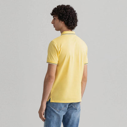 GANT Contrast Tipping Polo Shirt - Yellow 2062003-714-2