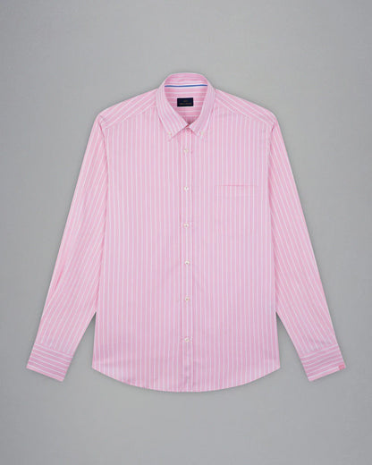 Paul & Shark Paul & Shark Cotton Oxford Shirt 24413296r- Pink 24413296rvg21