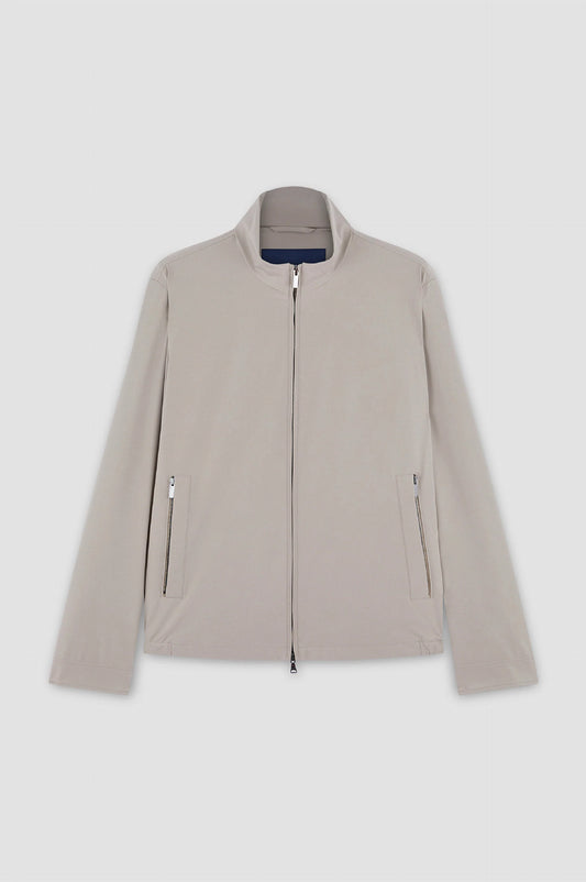 Paul & Shark Waterproof Typhoon Bomber Jacket - Beige 25412000-1