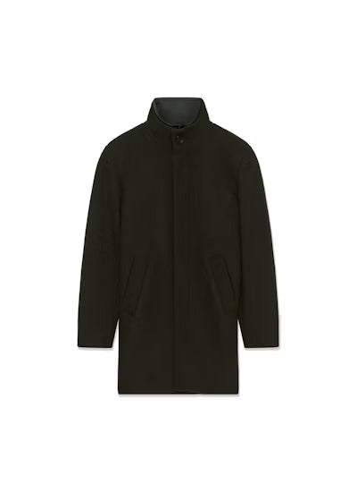 Matinique Harvey Wool Coat - Forest 30203845215055