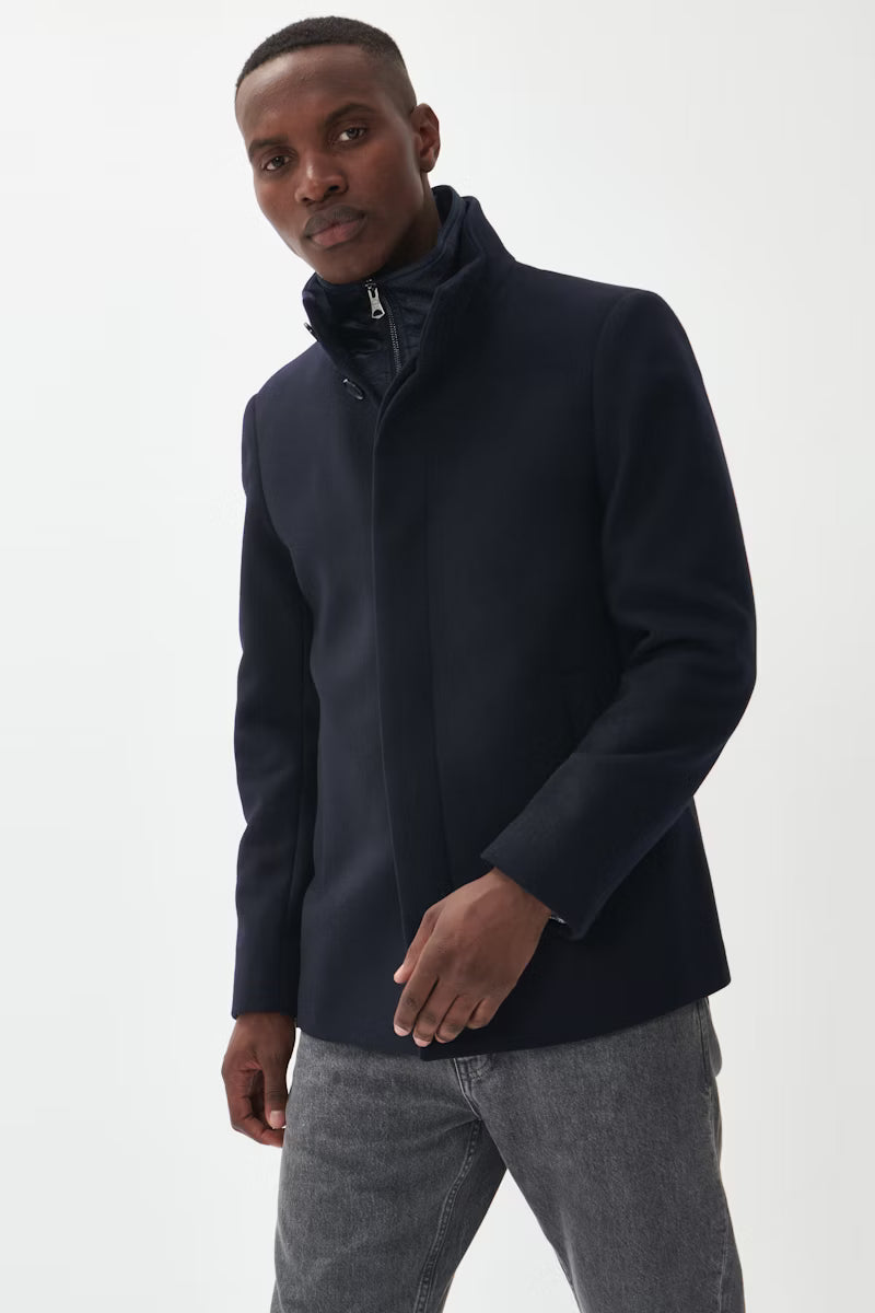 Matinique MAharvey Short Jacket - Dark Navy 302048131940111