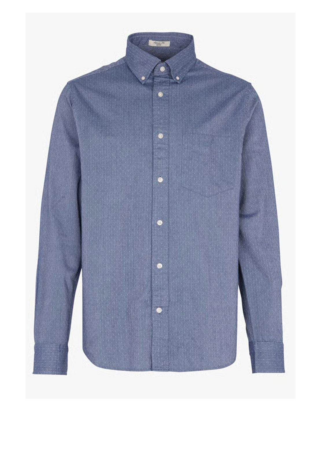 Gant Oxford Dobby Dot Shirt - Persian Blue 32502384231