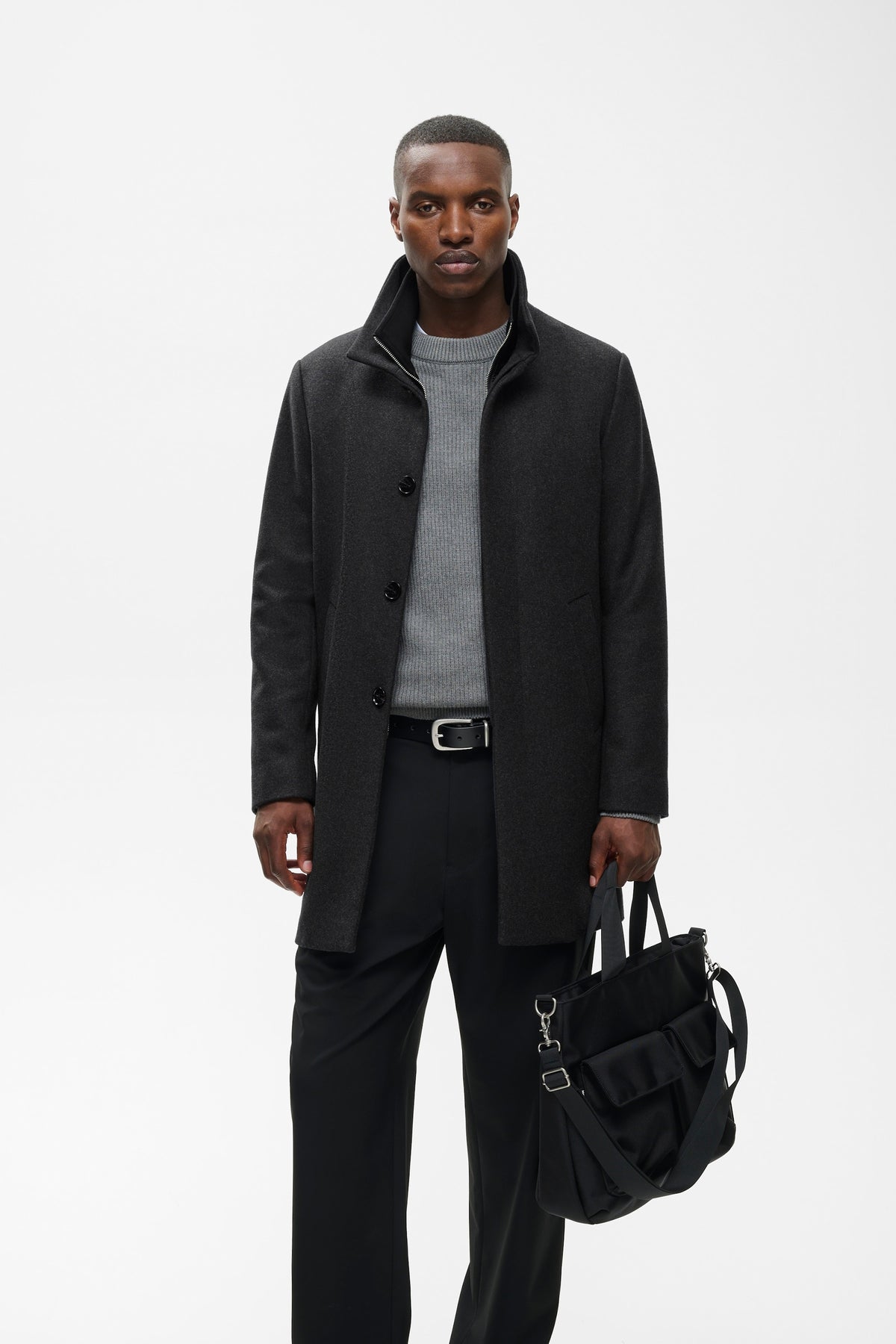 Matinique Harvey Wool Coat - Dark Grey Melange 3915_1fe65f37-bac9-48c3-b04a-2632b7b7d13b