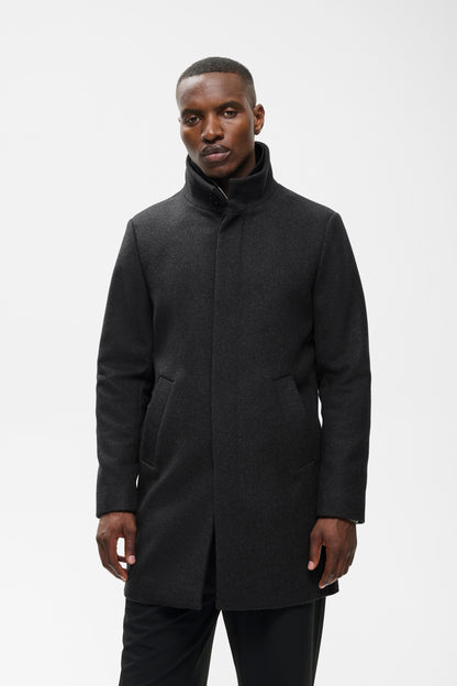 Matinique Harvey Wool Coat - Dark Grey Melange 3915_dd523785-15be-45f1-9175-685aa3ec2ee6