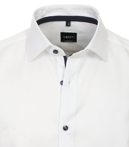 Venti Modern Fit Non-Iron Business Shirt - White 3970-310-image-3-63d87ec9006aa