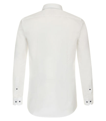 Venti Body Fit Stretch Business Shirt - White 4324-310-image-2-64c31b1830e23