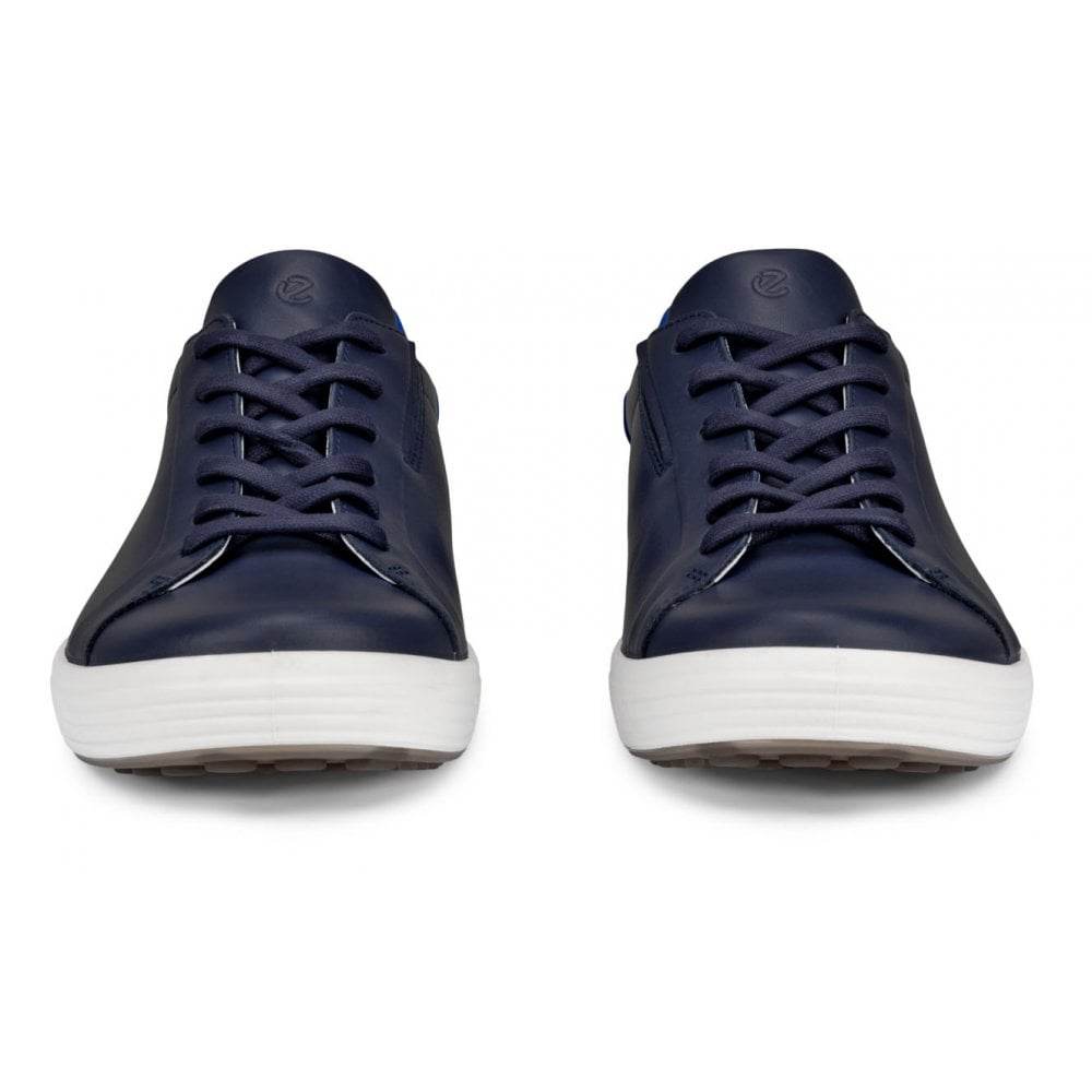 Ecco Soft Slip On Leather Shoes - Navy 470824-61143-5_77435d0d-d739-4adb-bc45-ddb99a1c0772