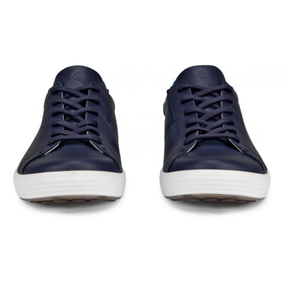 Ecco Soft Slip On Leather Shoes - Navy 470824-61143-5_77435d0d-d739-4adb-bc45-ddb99a1c0772