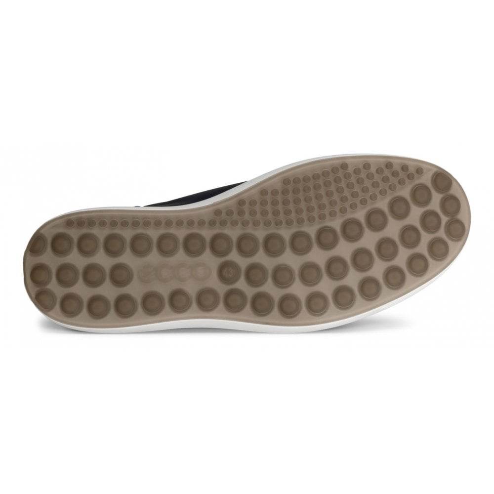 Ecco Soft Slip On Leather Shoes - Navy 470824-61143-6_ca9e1699-e6bb-4a64-bd70-333e924666db