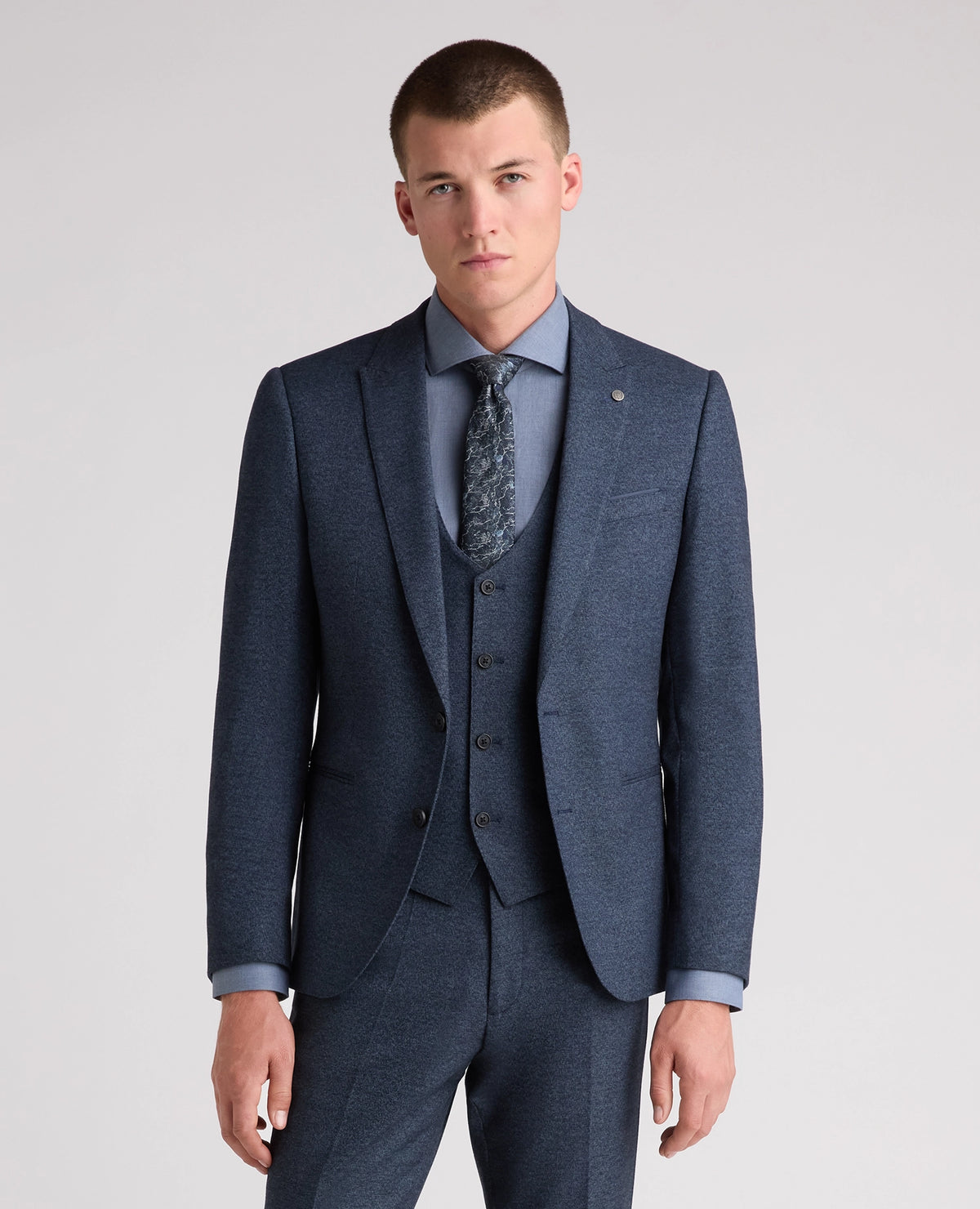 Remus Uomo Monza J Suit Jacket - Blue 4_12744_27_00