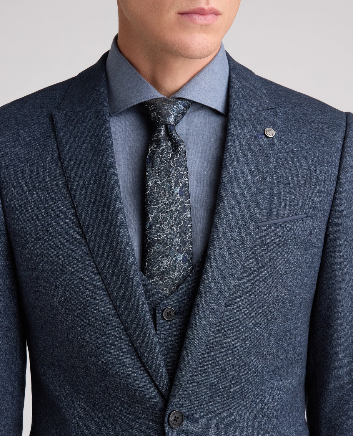 Remus Uomo Monza J Suit Jacket - Blue 4_12744_27_04