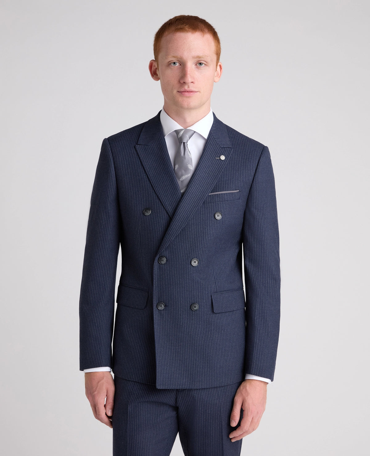 Remus Uomo Marino Suit Jacket - Blue 4_12748D_26_00