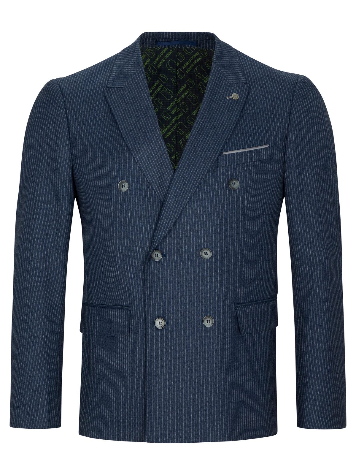 Remus Uomo Marino Suit Jacket - Blue 4_12748D_26_01_1