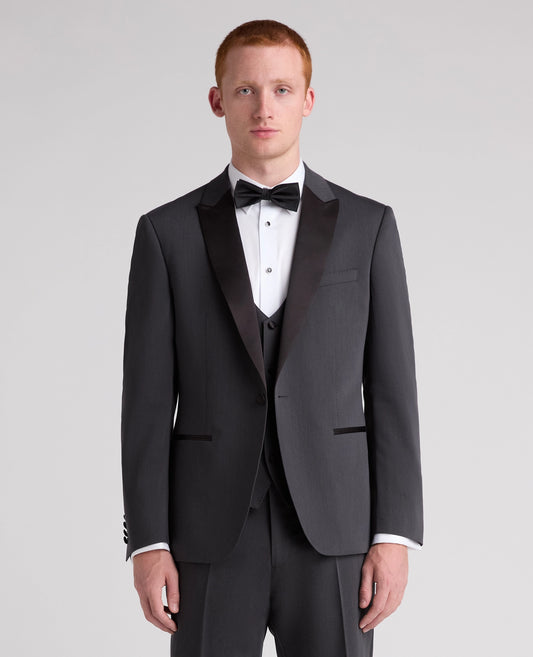Remus Uomo Russo J Suit Jacket - Dark Grey 4_12755_08_00