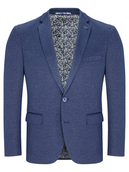 Daniel Grahame Damon Herringbone Jacket - Blue 4_13316_27_01_1