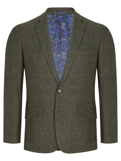 DG's Drifter Bordeaux Wool-Blend Jacket - Green 4_14056_37_01_1