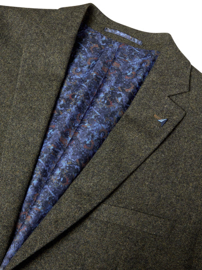 DG's Drifter Bordeaux Wool-Blend Jacket - Green 4_14056_37_02_1