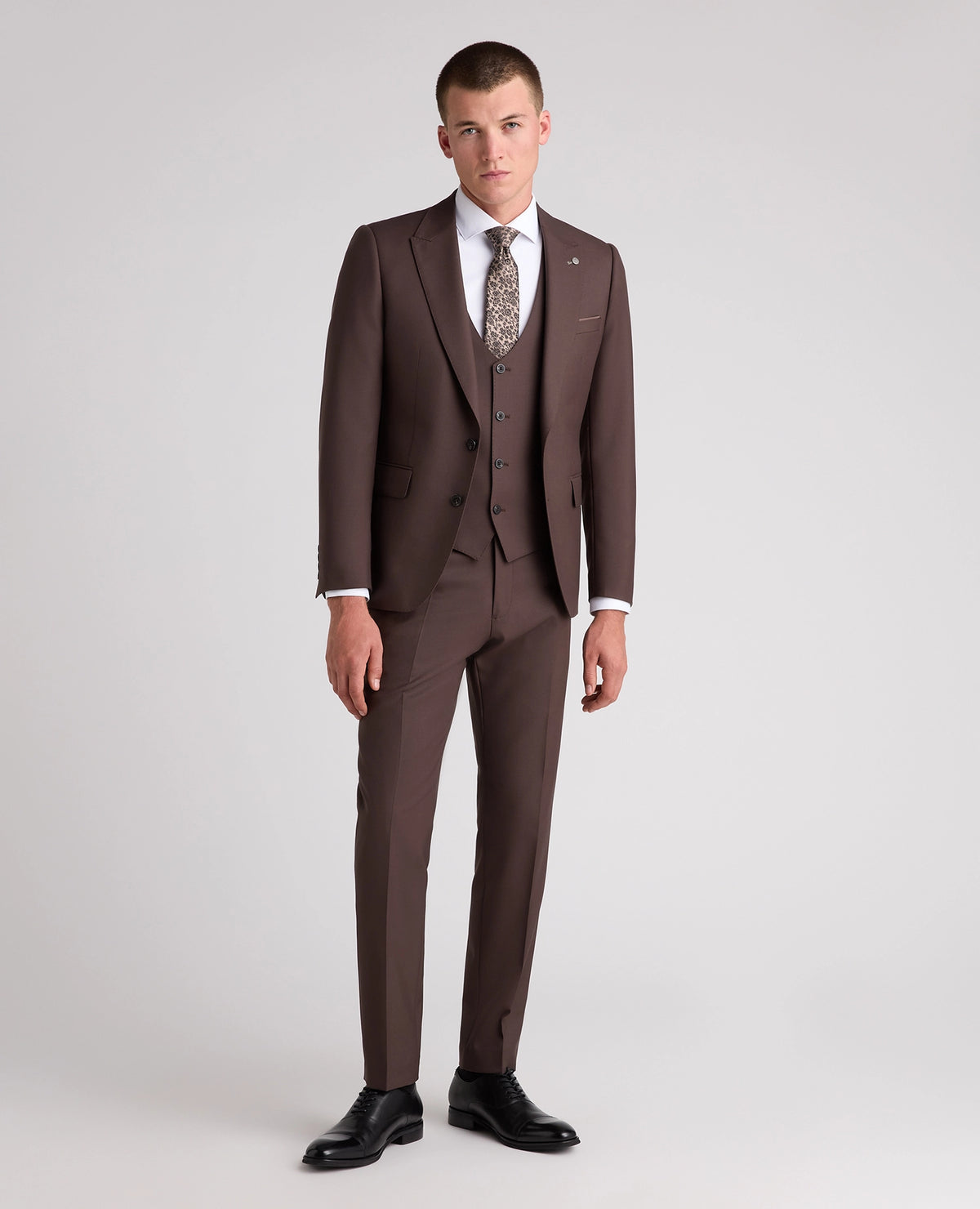 Remus Uomo Massa Suit Jacket - Brown 4_42740_47_02