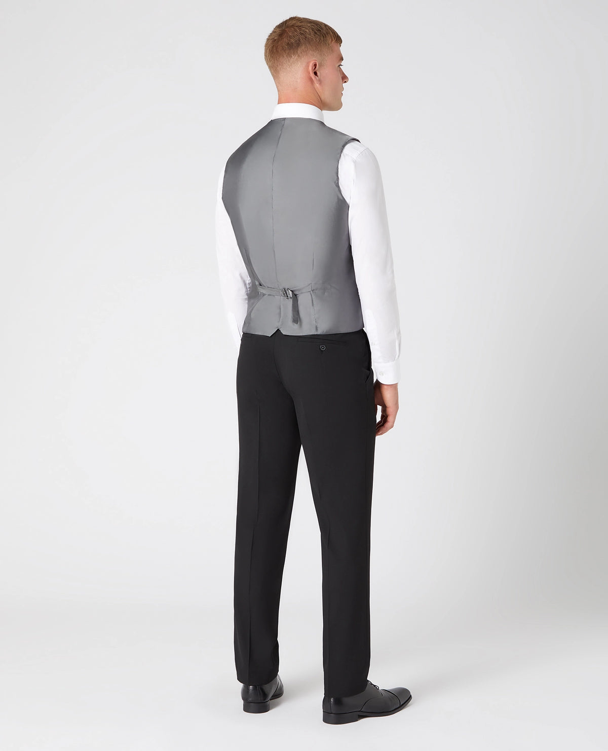 Remus Uomo Palucci Waistcoat - Black 4_51770_00_03_1
