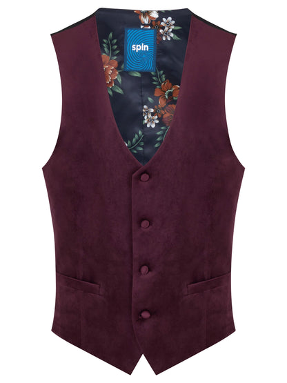 Spin Jaden Waistcoat - Dark Red 4_51948_68_01_1