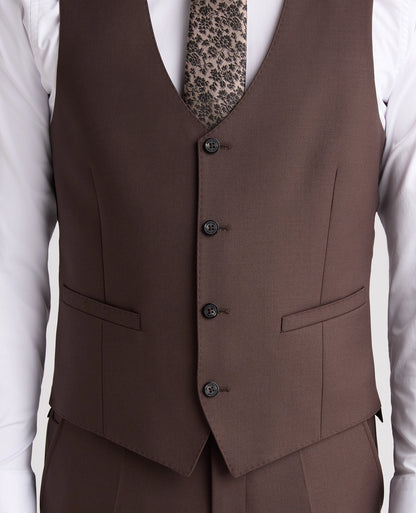 Remus Uomo Massa Waistcoat - Brown 4_52740_47_04