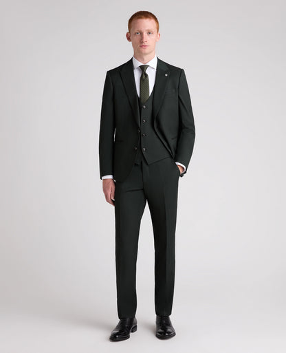 Remus Uomo Massa J Waistcoat - Dark Green 4_52742_39_02