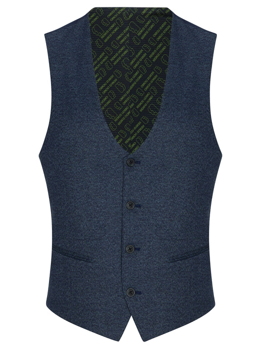Remus Uomo Monza J Waistcoat - Blue 4_52744_27_01