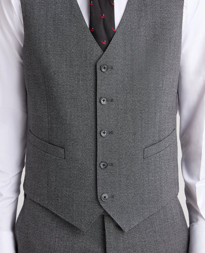 Remus Uomo Peppe Waistcoat - Grey 4_52746_07_04