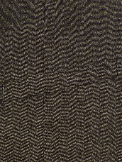 Remus Uomo Peppe Waistcoat - Dark Brown 4_52746_48_03_1