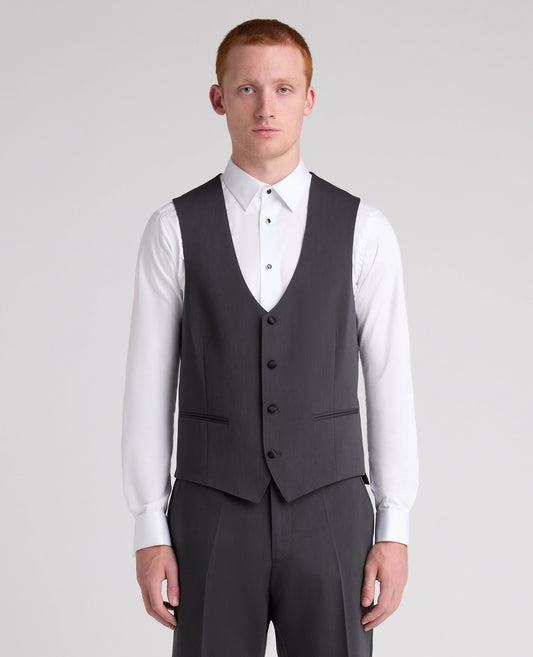 Remus Uomo Russo J Waistcoat - Dark Grey 4_52755_08_00