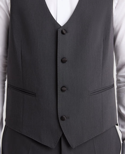Remus Uomo Russo J Waistcoat - Dark Grey 4_52755_08_04