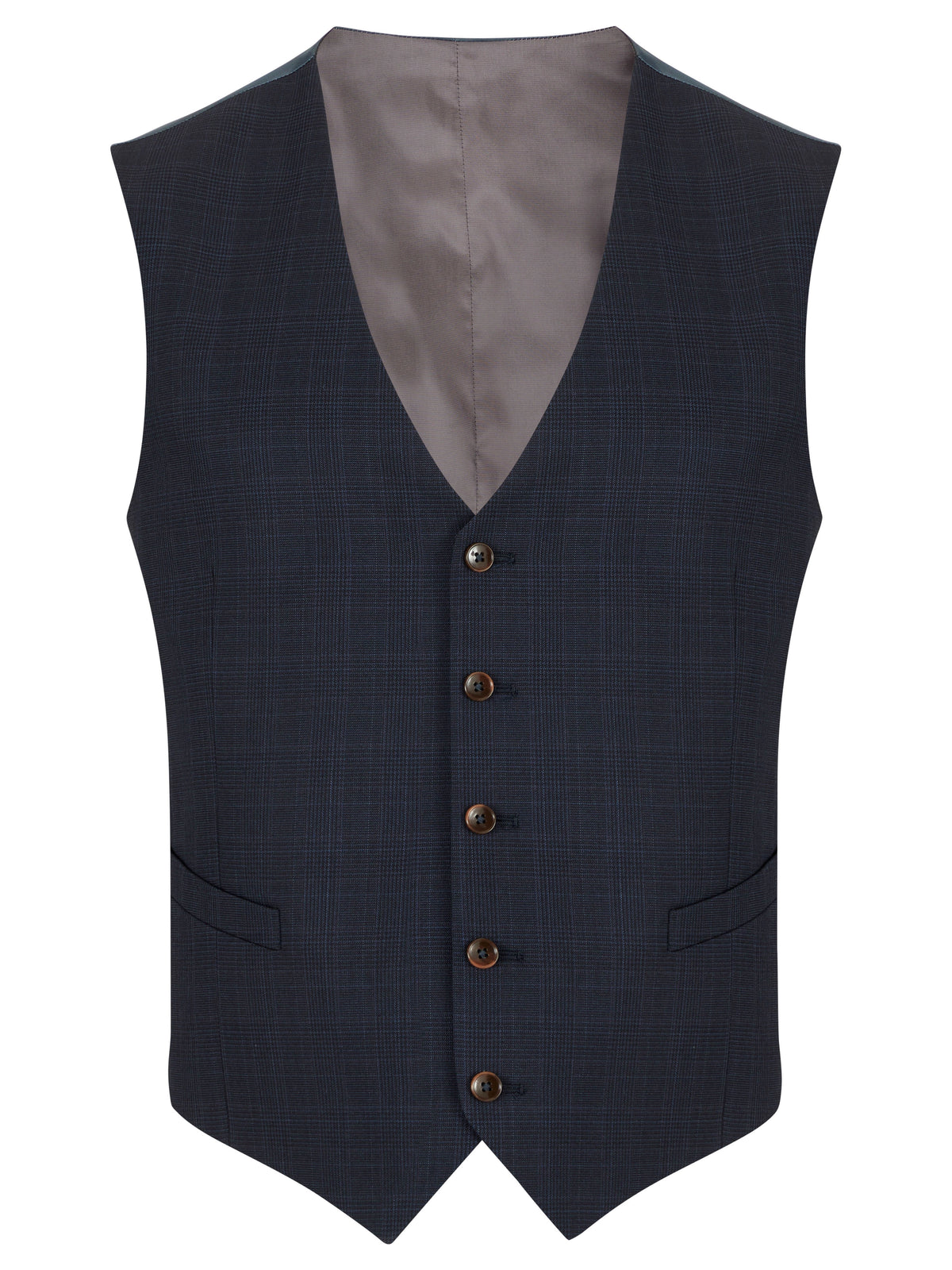 Daniel Grahame Damon Waistcoat - Navy 4_53498_78_01