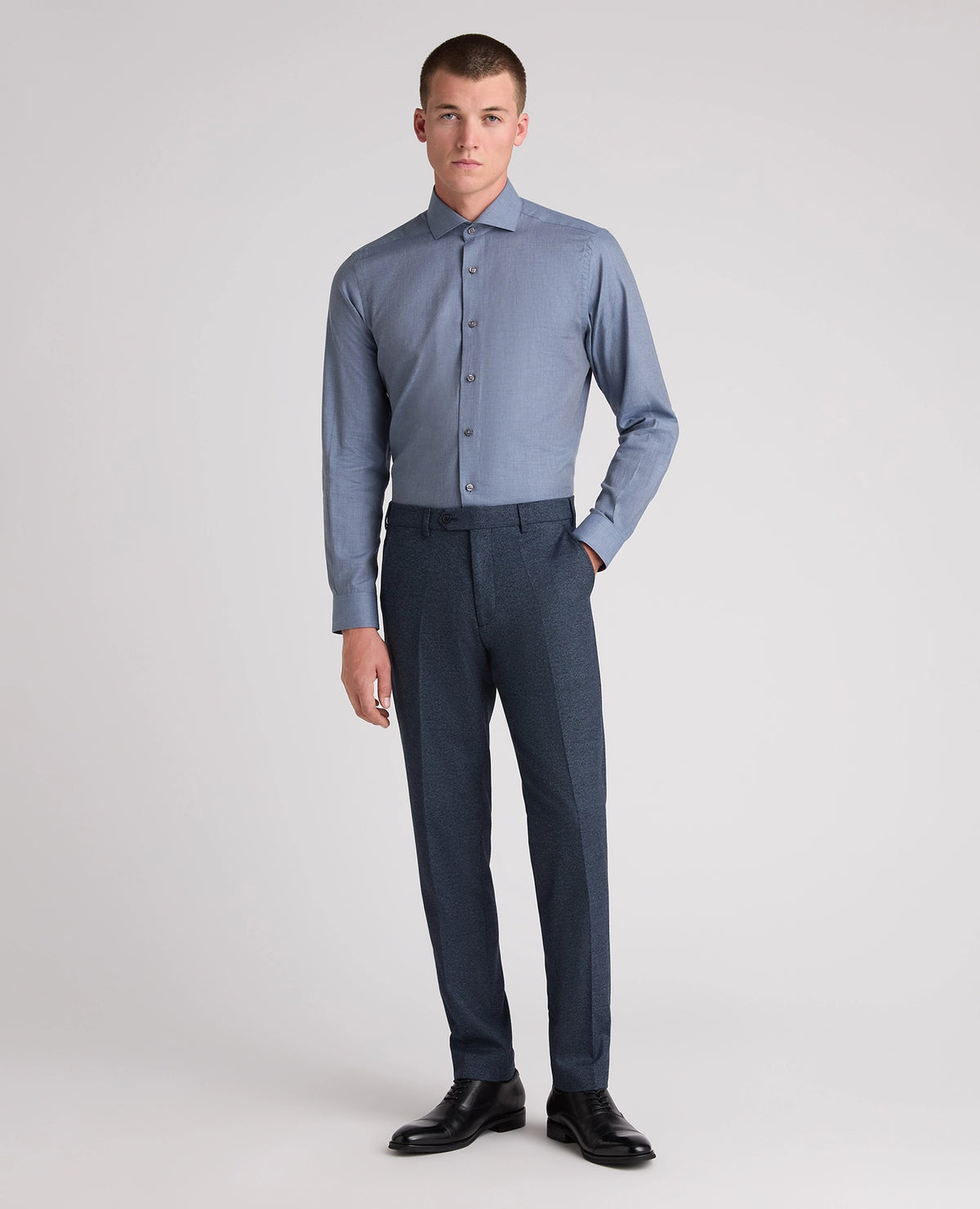 Remus Uomo Monza J Suit Trousers - Blue 4_72744_27_02