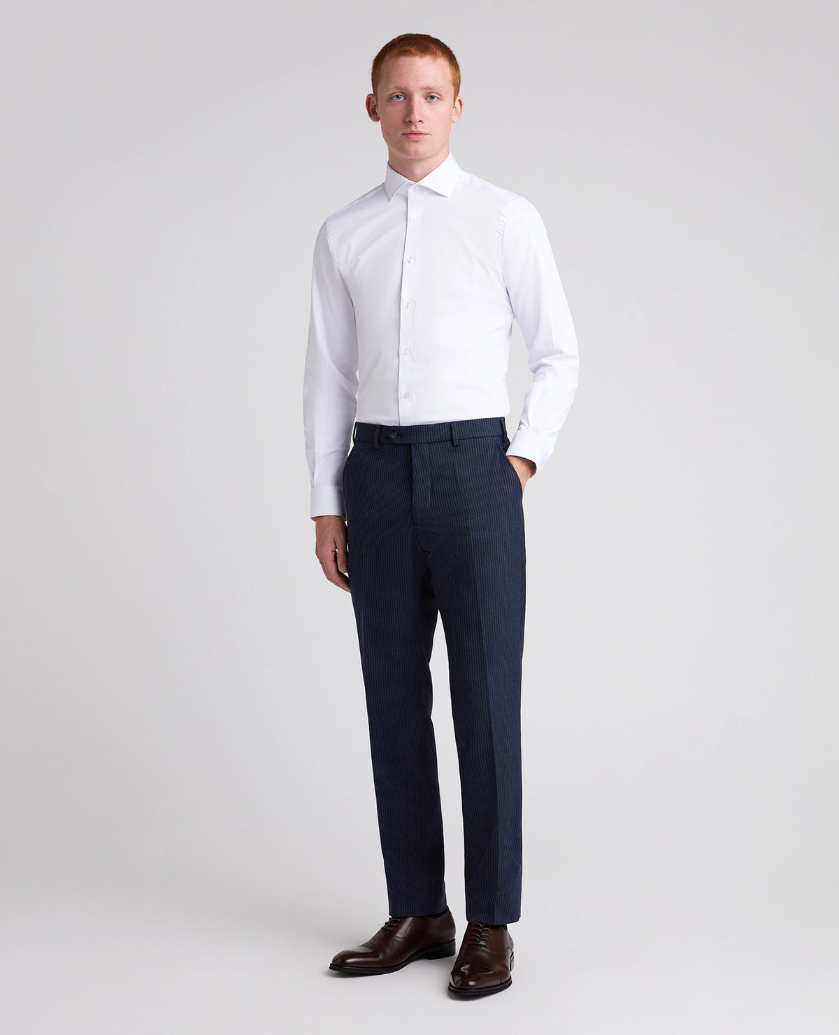 Remus Uomo Marino Suit Trousers - Blue 4_72748_26_02