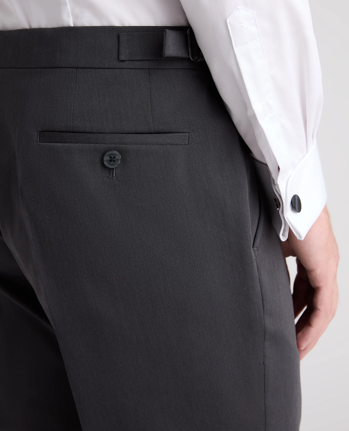 Remus Uomo Russo J Suit Trousers - Dark Grey 4_72755_08_05