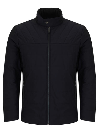 Douglas Kemp Casual Coat - Navy 4_90520_79_01
