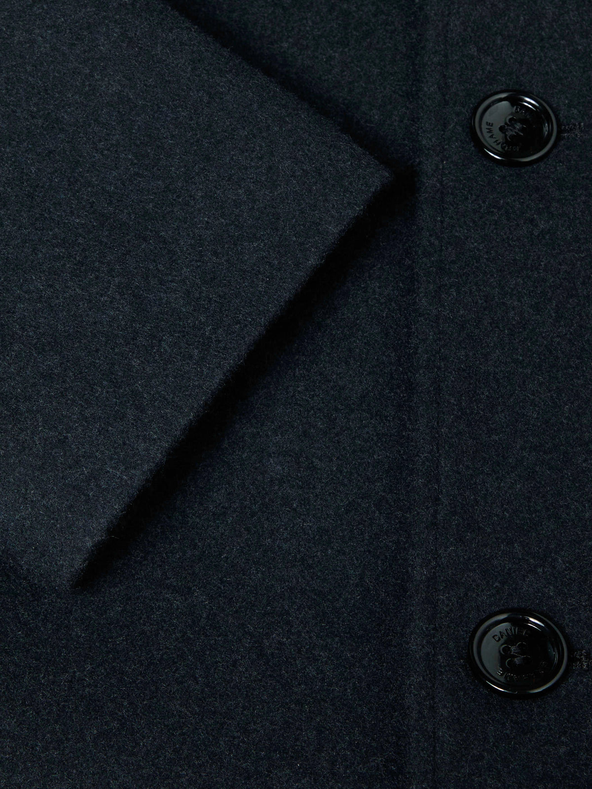 Daniel Grahame Bales Wool-Blend Overcoat - Charcoal 4_90605_09_03