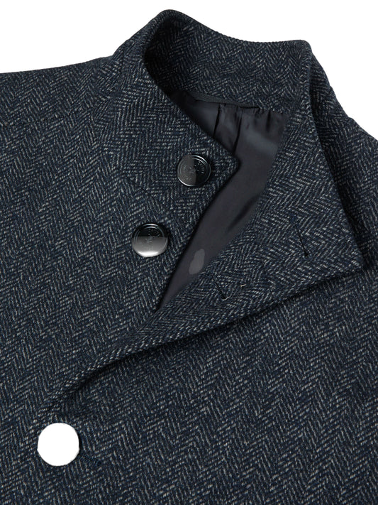 Daniel Grahame Watson Wool-Blend Overcoat - Navy 4_90614_78_02_1