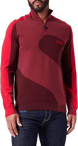 Hugo Boss Zaylor Half-zip - Red 50475130-red-1