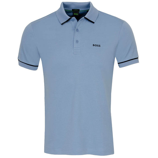 Hugo Boss Paule Polo Shirt - Open Blue 50519720-498-4