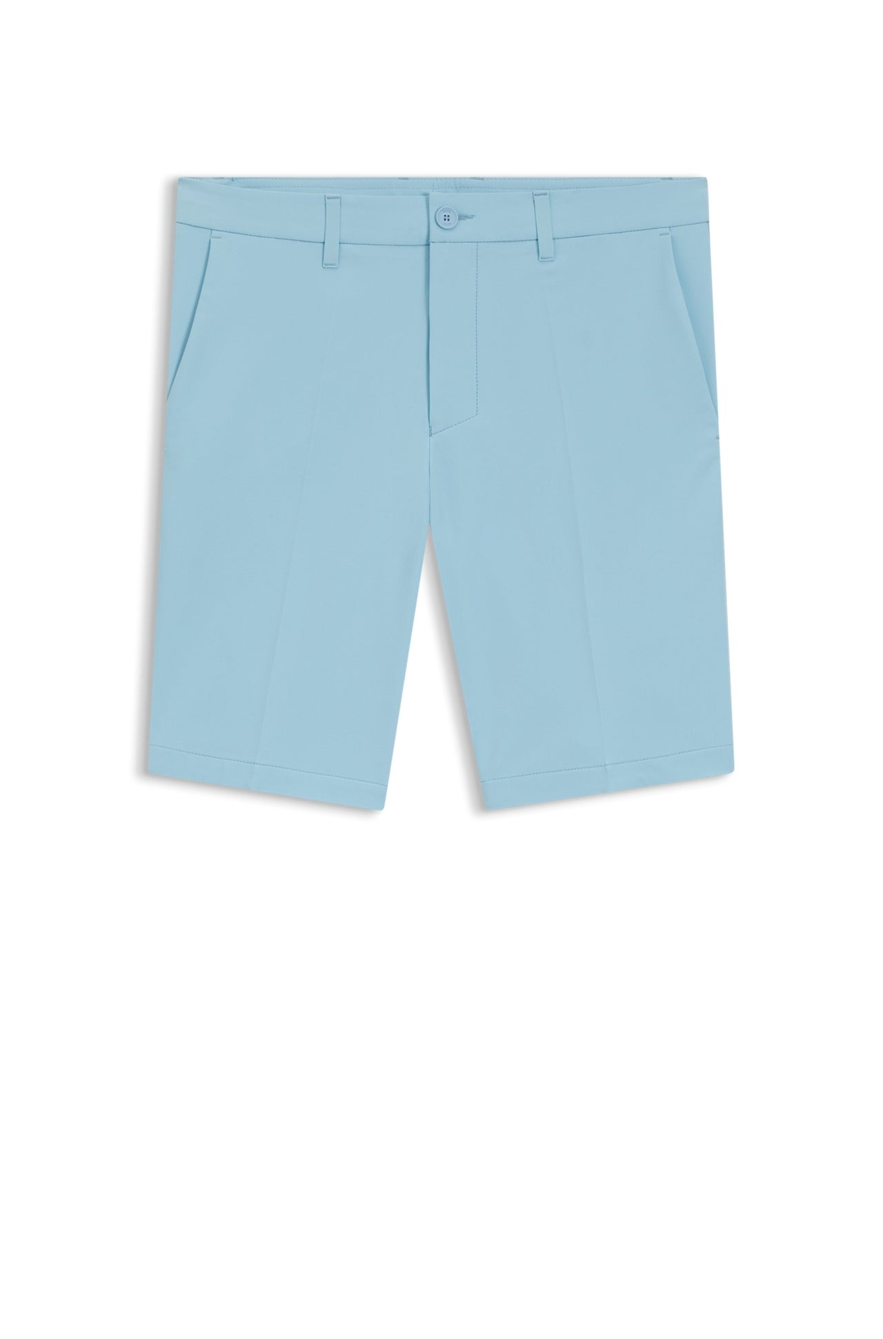 Hugo Boss Slim-fit Shorts in Water-repellent Stretch Fabric - Light Blue 50540337-455-5