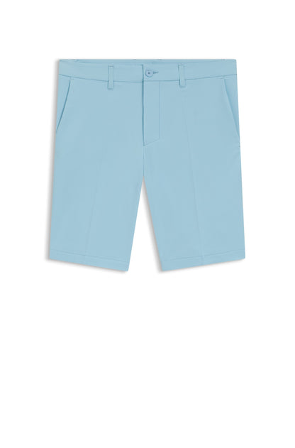 Hugo Boss Slim-fit Shorts in Water-repellent Stretch Fabric - Light Blue 50540337-455-5